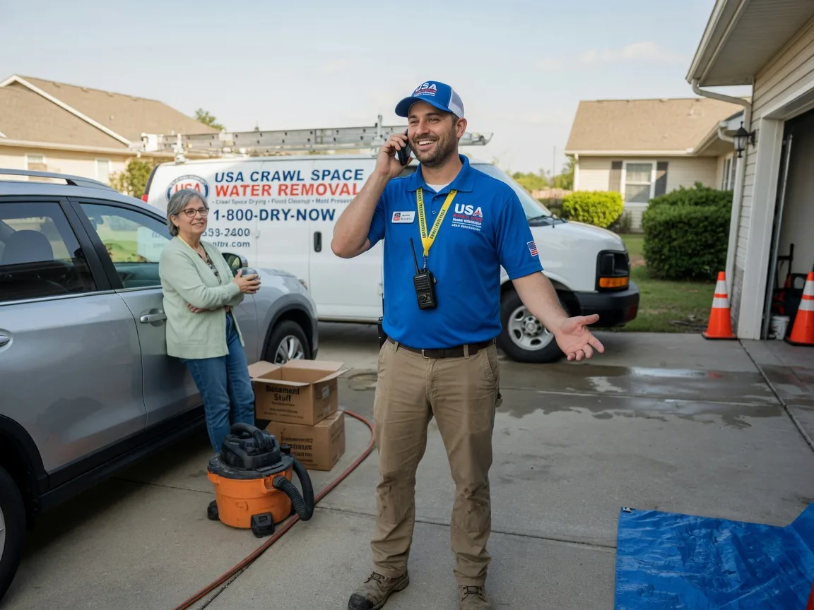 Crawl Space Water Removal Hector, MN FAQs